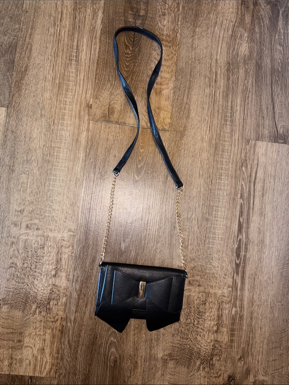 Black Crossbody Bag / Wallet